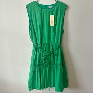 Jade Melody Tam Lucky You Braided Belt Green Sleeveless Dress